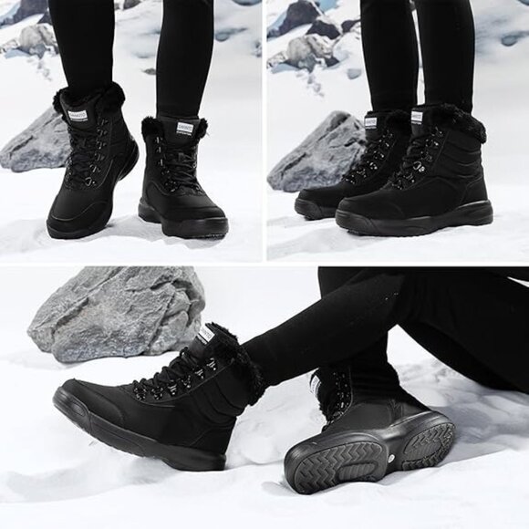 Dannto Womens Lace-Up Waterproof Winter Snow Hiking Boots Size 40 (9/9.5) - Picture 11 of 11